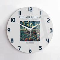 Thumbnail for VINTAGE G4099 - The Air Bridge - Designed Wall Clocks design on lightgray no-frame