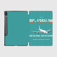 Thumbnail for RC-135V W Rivet Joint design on turquoise samsung tablet tablet case