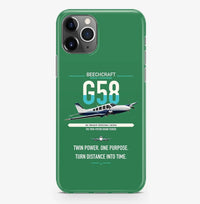 Thumbnail for Beechcraft Baron G58 design on green magsafe iphone case, for iPhone Pro Max