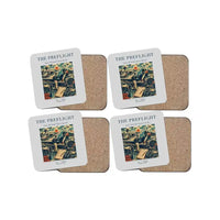 Thumbnail for The Preflight - Designed Coasters design on light gray 4-pieces-set
