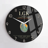 Thumbnail for Langkawi International Airport LGK Wall-Clock No-Frame - Black