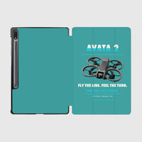 Thumbnail for DJI Avata 2 design on turquoise samsung tablet tablet case