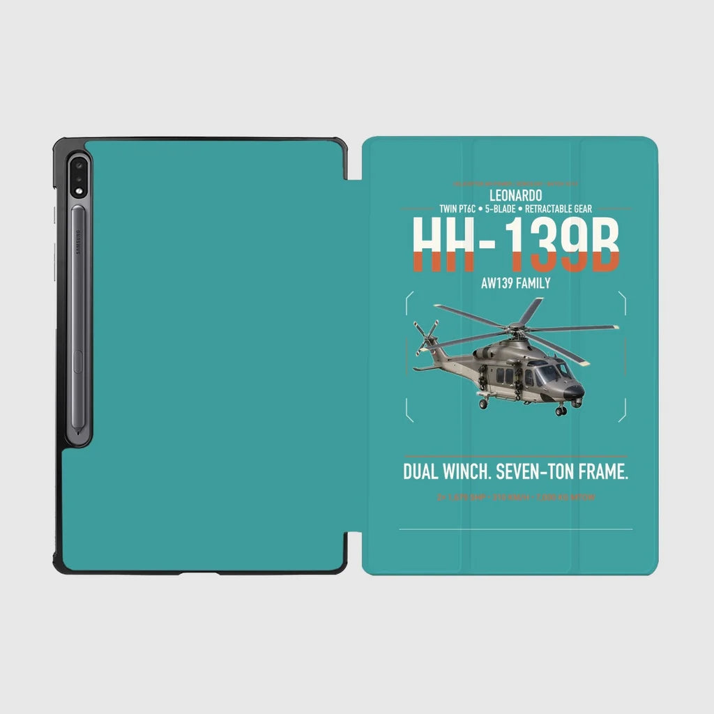 Leonardo HH-139B design on turquoise samsung tablet tablet case