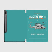 Thumbnail for HAL ALH Dhruv Mk III design on turquoise samsung tablet tablet case