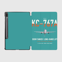 Thumbnail for Boeing KC-767A design on turquoise samsung tablet tablet case