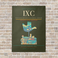 Thumbnail for Shaheed Bhagat Singh International Airport IXC — Chandigarh vertical canvas print - no frame - green army background