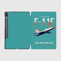 Thumbnail for F-11F Tiger design on turquoise samsung tablet tablet case