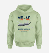 Thumbnail for MQ-4C Triton IFC-4 design on light green double-side hoodie, single-side print