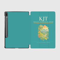 Thumbnail for Kertajati International Airport (KJT) design on turquoise samsung tablet tablet case
