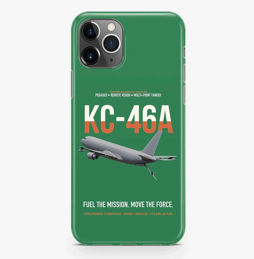 KC-46A PEGASUS design on green magsafe iphone case, for iPhone Pro Max