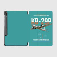 Thumbnail for KB-29P SUPERFORTRESS design on turquoise samsung tablet tablet case