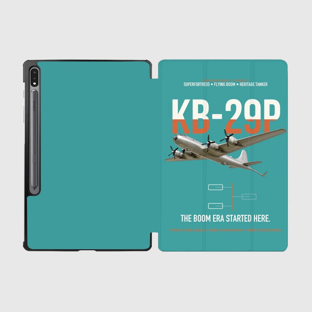 KB-29P SUPERFORTRESS design on turquoise samsung tablet tablet case