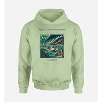 Thumbnail for VINTAGE G4074 - The Storm Diversion - Premium Hoodie design on lightgreen premium