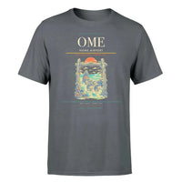 Thumbnail for Nome Airport (OME) T-Shirt single-side front print in Gray | nome-airport-ome-double-side-t-shirt