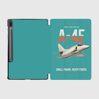 Thumbnail for A-4E Skyhawk design on turquoise samsung tablet tablet case