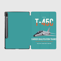 Thumbnail for T-45C Goshawk design on turquoise samsung tablet tablet case