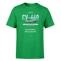 Thumbnail for Convair CV-440 Metropolitan design on green single side