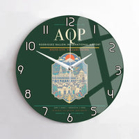 Thumbnail for Rodriguez Ballon International Airport AQP Wall-Clock No-Frame - Dark Green