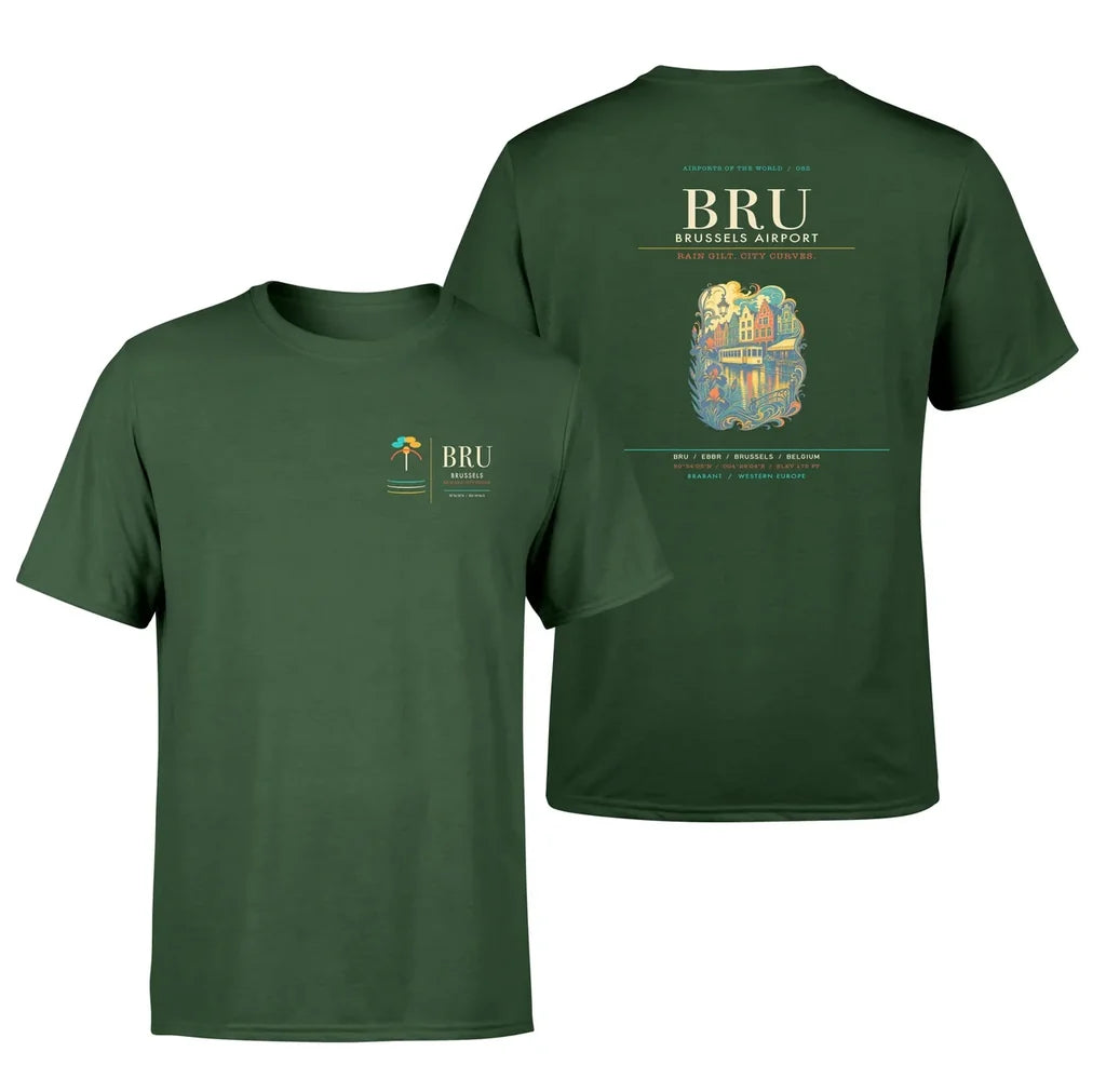 Brussels Airport BRU - Dark Green