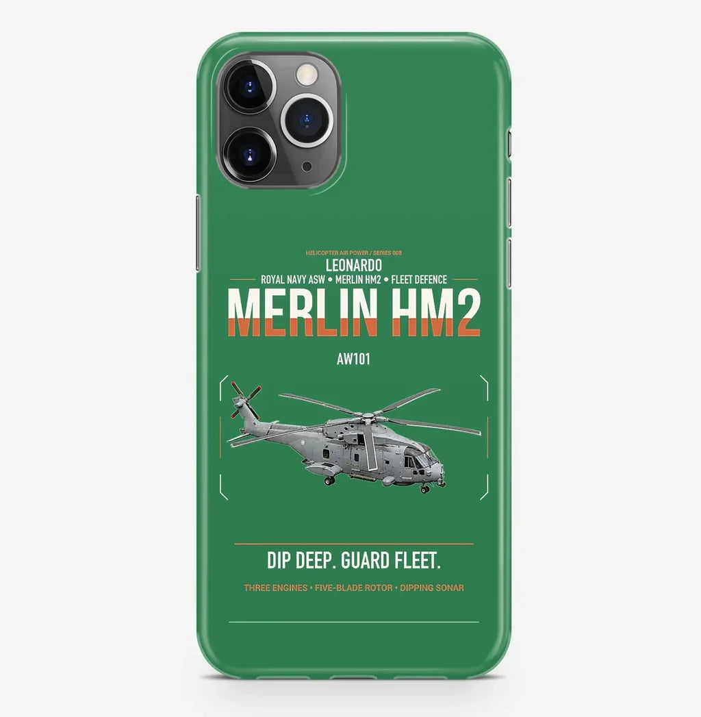 Leonardo AW101 Merlin HM2 design on green magsafe iphone case, for iPhone Pro Max