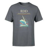Thumbnail for Redding Regional Airport (RDD) T-Shirt single-side front print in Gray | redding-regional-airport-rdd-double-side-t-shirt