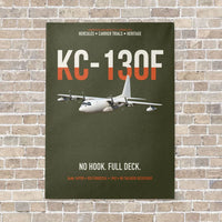Thumbnail for KC-130F BuNo 149798 vertical canvas print - no frame - green army background