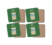Thumbnail for Milas-Bodrum Airport BJV Coaster 4-Pieces-Set - Green