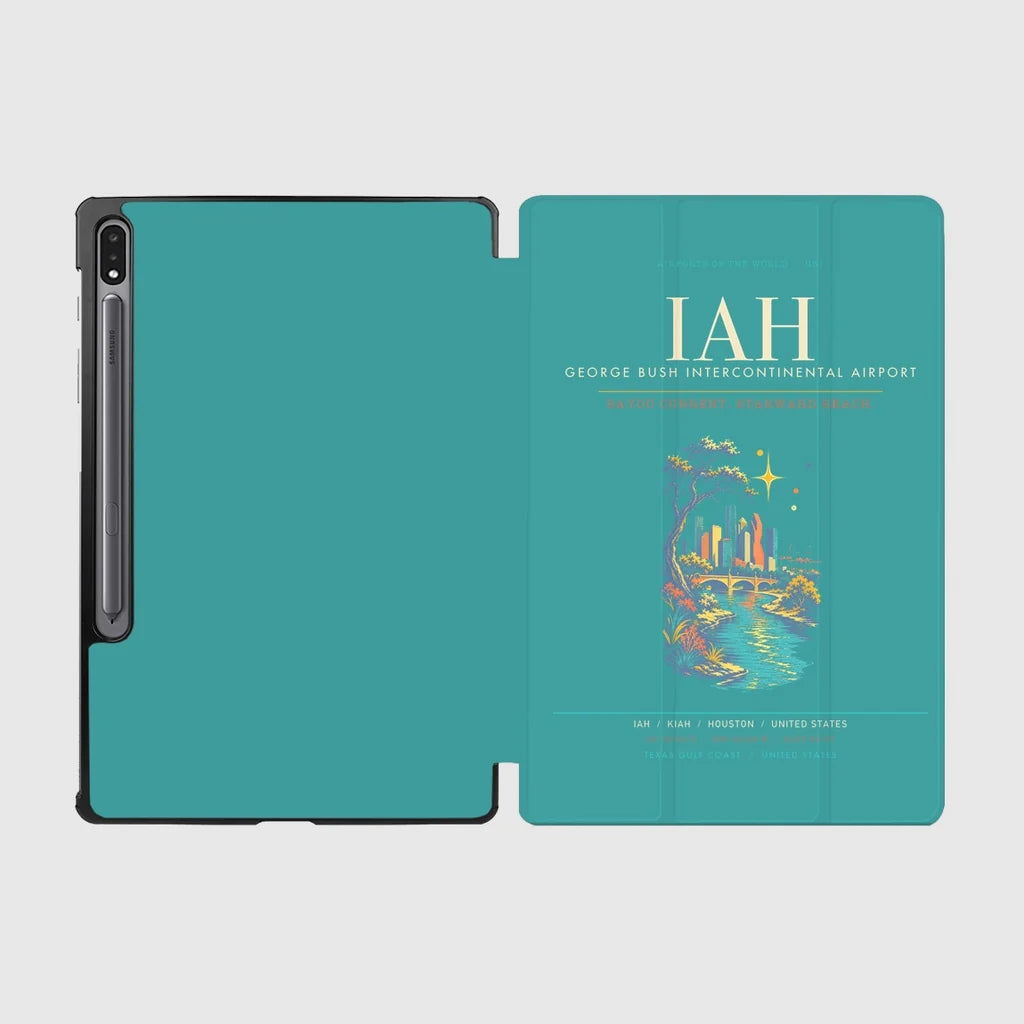 Houston George Bush Intercontinental Airport IAH - Turquoise