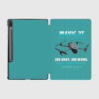 Thumbnail for DJI Mavic 3 Thermal design on turquoise samsung tablet tablet case