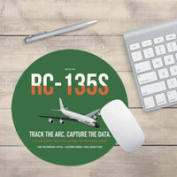 Thumbnail for RC-135S Cobra Ball design on green round mouse pad