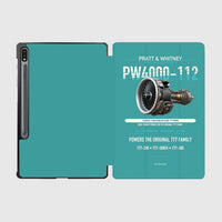 Thumbnail for PW4000-112 design on turquoise samsung tablet tablet case
