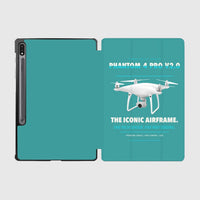 Thumbnail for DJI Phantom 4 Pro V2.0 design on turquoise samsung tablet tablet case