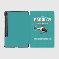 Thumbnail for Guimbal Cabri G2 design on turquoise samsung tablet tablet case