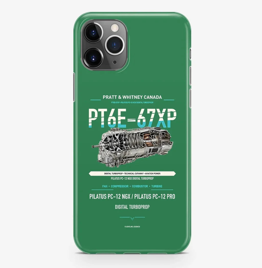 PT6E-67XP Case ProMax design on green iphone case promax