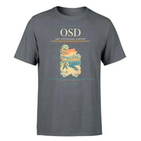 Thumbnail for Are Ostersund Airport (OSD) T-Shirt single-side front print in Gray | are-ostersund-airport-osd-double-side-t-shirt