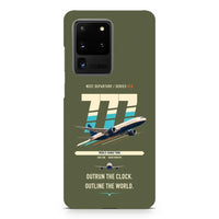 Thumbnail for Boeing 777-200LR design on samsung case - green army