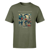 Thumbnail for VINTAGE G4311 - The Bicycle Messenger Handoff - Premium T-Shirt design on greenarmy premium t shirt