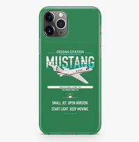 Thumbnail for Cessna Citation Mustang design on green magsafe iphone case, for iPhone Pro Max