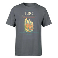 Thumbnail for Lübeck Blankensee Airport (LBC) T-Shirt single-side front print in Gray | lübeck-blankensee-airport-lbc-double-side-t-shirt