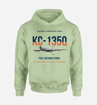 Thumbnail for KC-135Q Blackbird Tanker design on light green double-side hoodie, single-side print