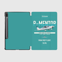 Thumbnail for Tecnam P-Mentor design on turquoise samsung tablet tablet case