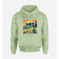 Thumbnail for VINTAGE G4443 - The Turtle Beach Patrol - Premium Hoodie design on lightgreen premium