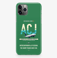 Thumbnail for Airbus ACJ319neo Case ProMax design on green iphone case promax