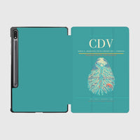 Thumbnail for Merle K. (Mudhole) Smith Airport (CDV) design on turquoise samsung tablet tablet case