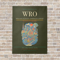 Thumbnail for Wrocaw Nicolaus Copernicus Airport WRO - Canvas No Frame - Green Army