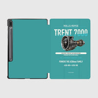 Thumbnail for TRENT 7000 design on turquoise samsung tablet tablet case