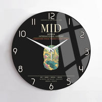 Thumbnail for Merida International Airport MID Wall-Clock No-Frame - Black