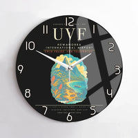 Thumbnail for Hewanorra International Airport UVF Wall-Clock No-Frame - Black