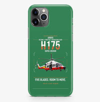 Thumbnail for Airbus H175 design on green magsafe iphone case, for iPhone Pro Max