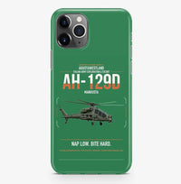 Thumbnail for AgustaWestland AH-129D Mangusta design on green magsafe iphone case, for iPhone Pro Max